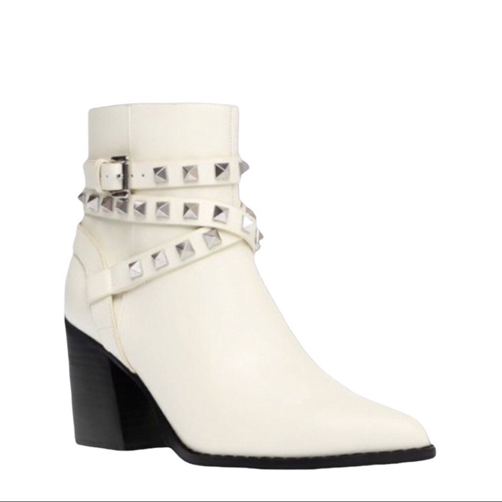 Steve Madden Conran Bone Leather Boots Size 9 NIB